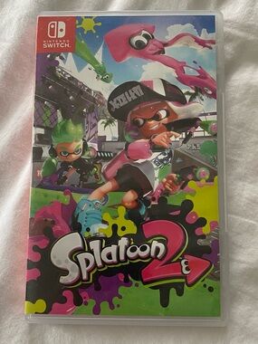 Splatoon 2 Nintendo Switch Game & Tested Working Rated E Video Game
